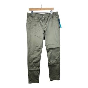 New Inc Skinny Leg Pants‎ size 14 Green